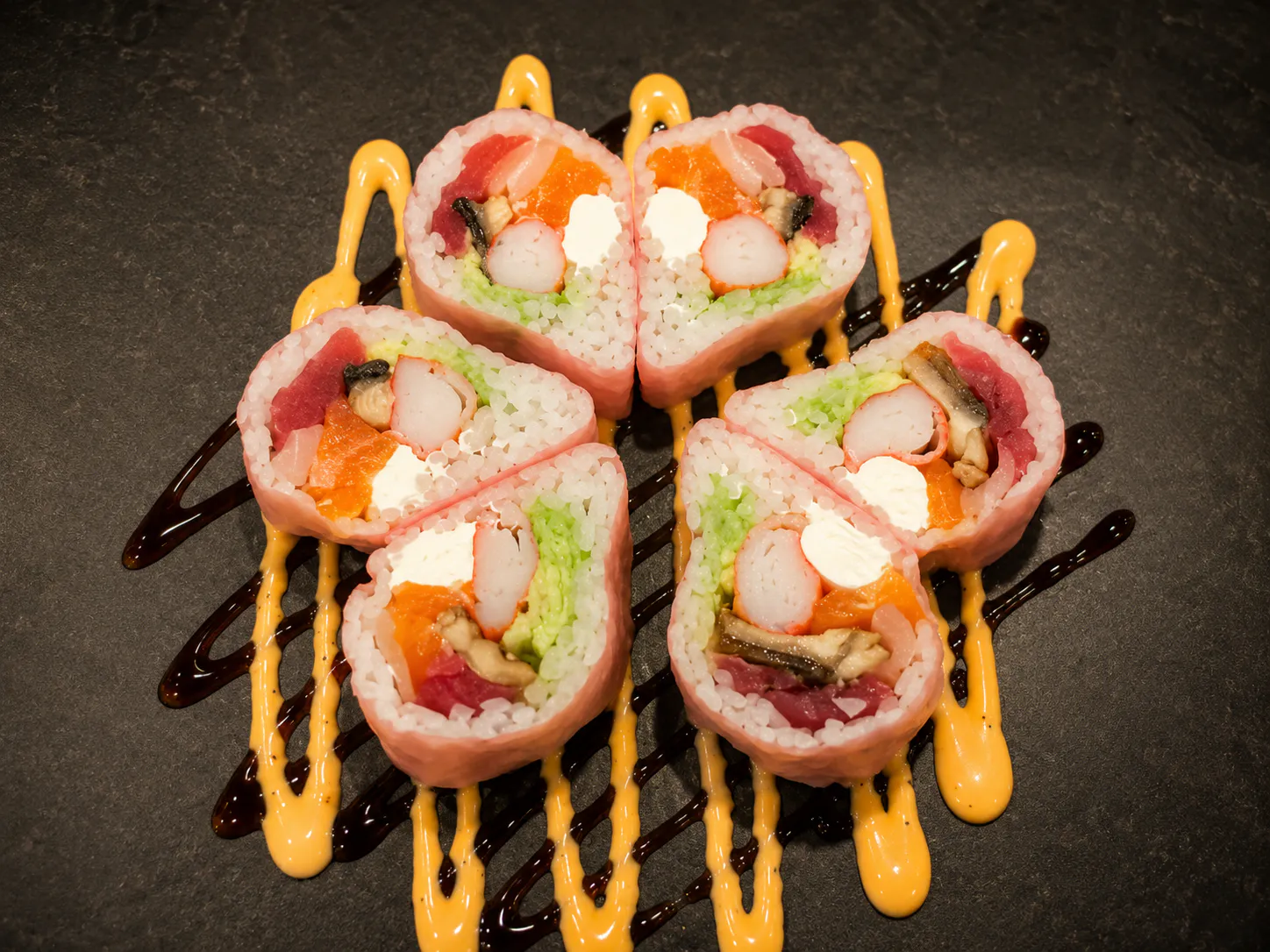 Pink Lady Roll at J & C Kitchen, Chinese Restaurant in Waltham
