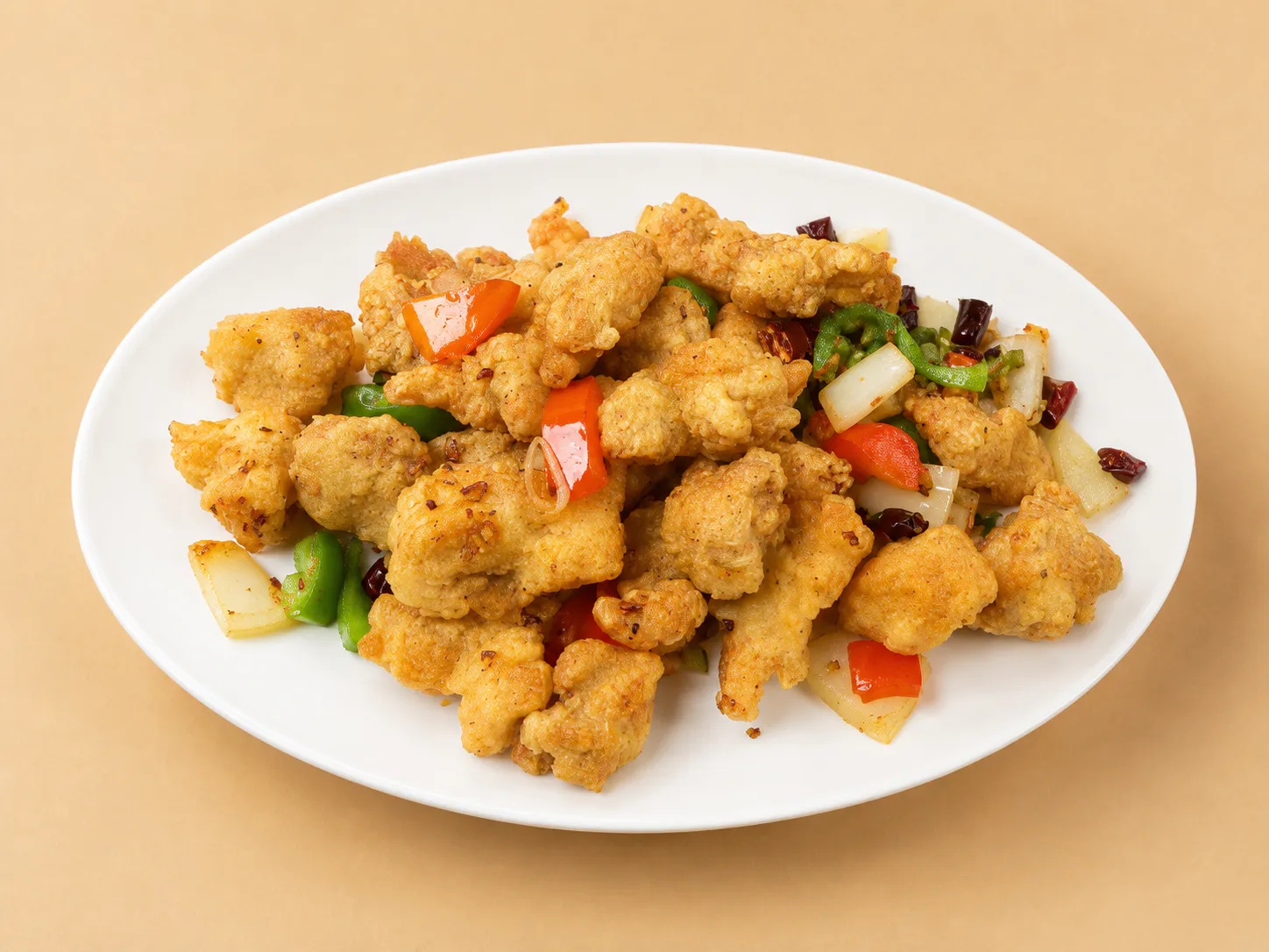Salt and Pepper Chicken at J & C Kitchen, Chinese Restaurant in Waltham