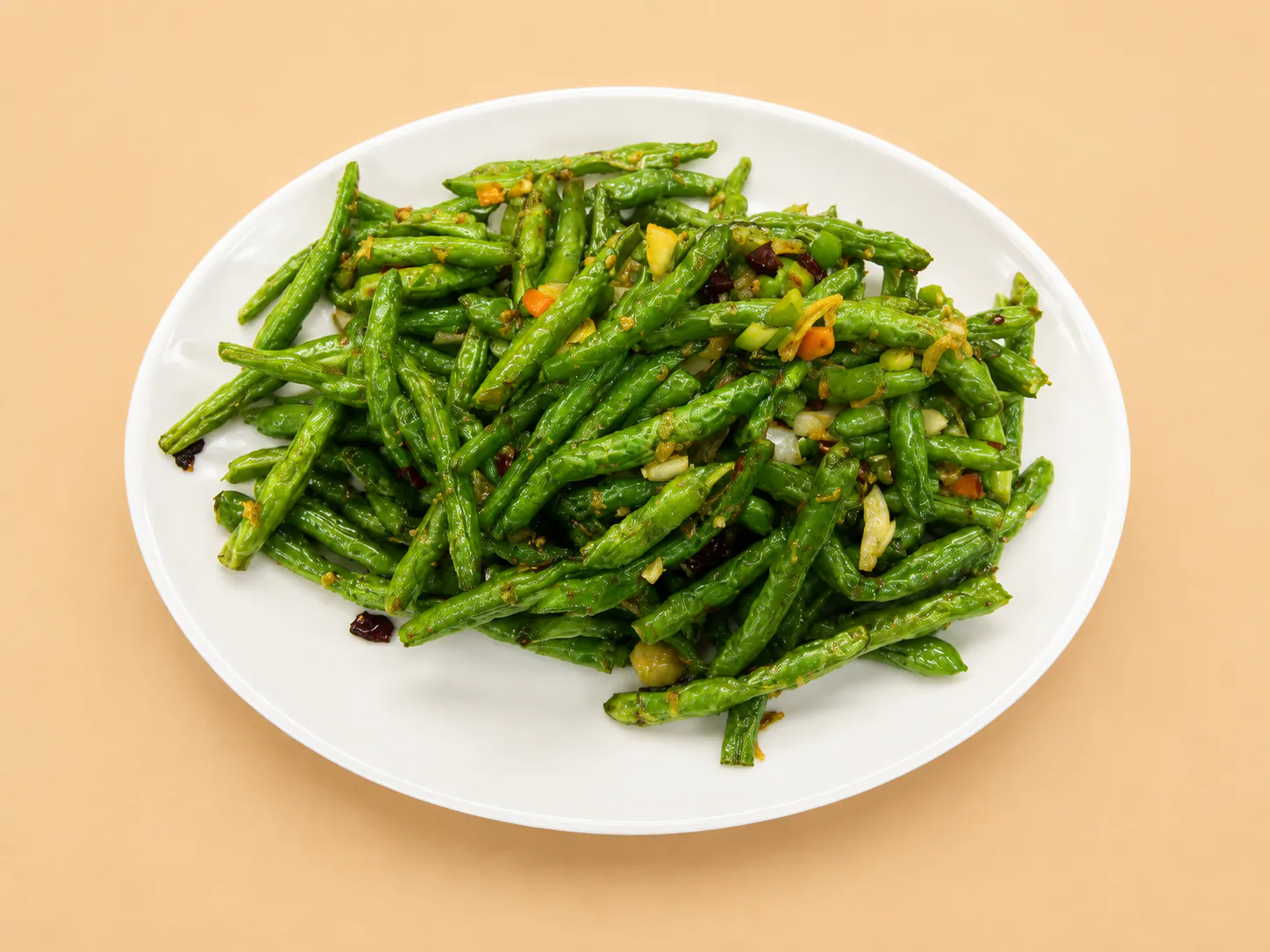 Stir-Fried String Beans at J & C Kitchen, Chinese Restaurant in Waltham